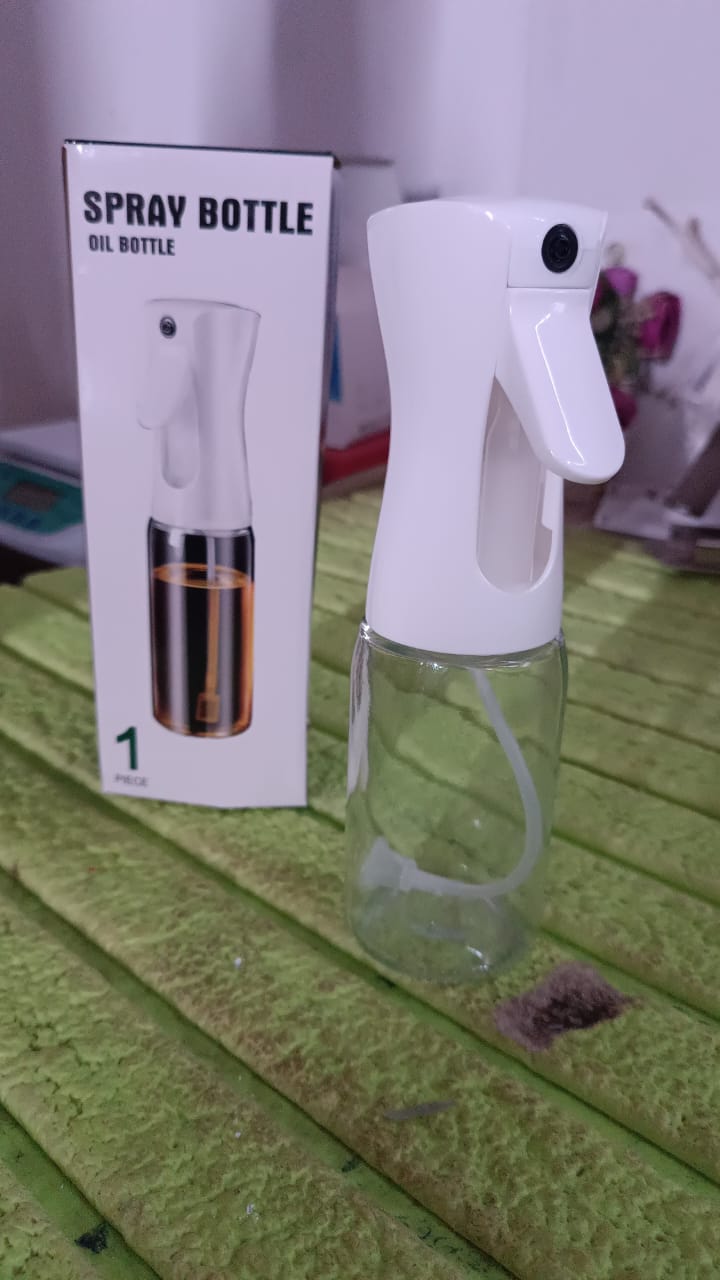 Glass Oil Dispenser Bottle Spray (1 Pc / 200 ml Approx) Glass Oil Dispenser Bottle Spray (1 Pc / 200 ml Approx)